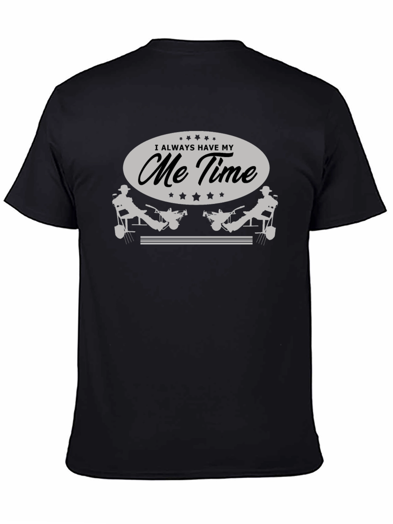 Camiseta Negra Me Time