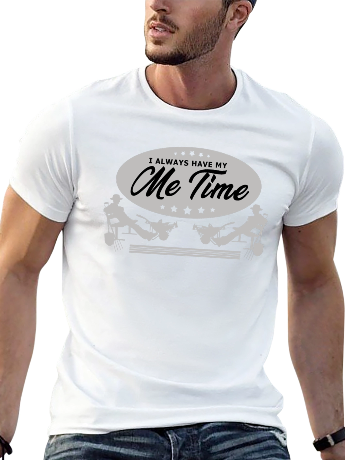 Camiseta Negra Me Time