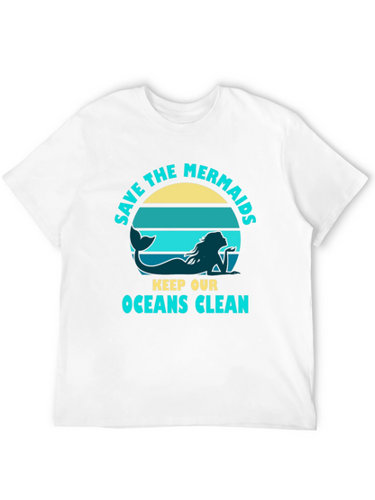 Camiseta Negra Salva a las Sirenas