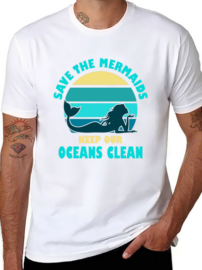 Camiseta Negra Salva a las Sirenas