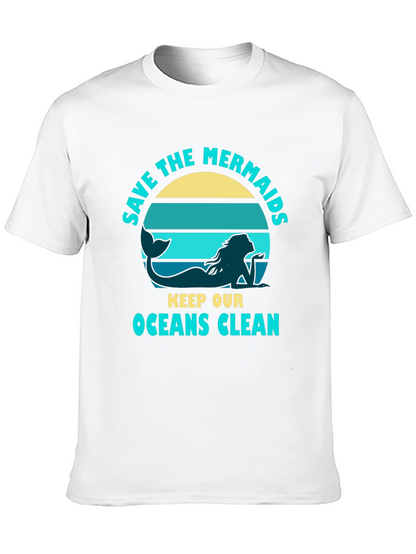 Camiseta Negra Salva a las Sirenas