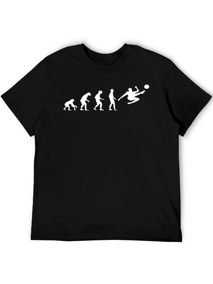 Camiseta Negra Evolución Fútbol