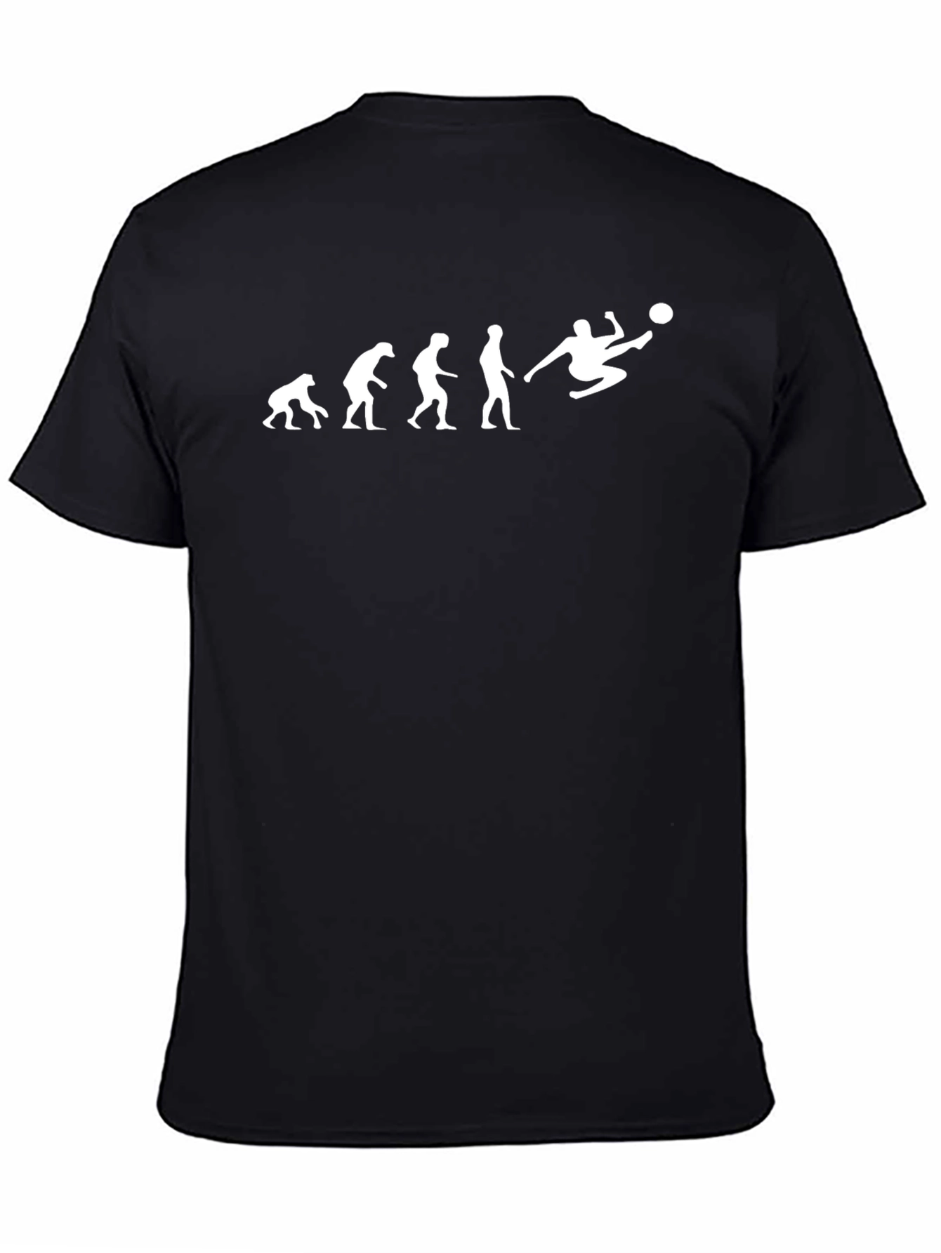 Camiseta Negra Evolución Fútbol