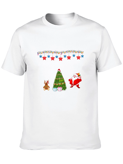 Camiseta Navideña con Diseño Festivo