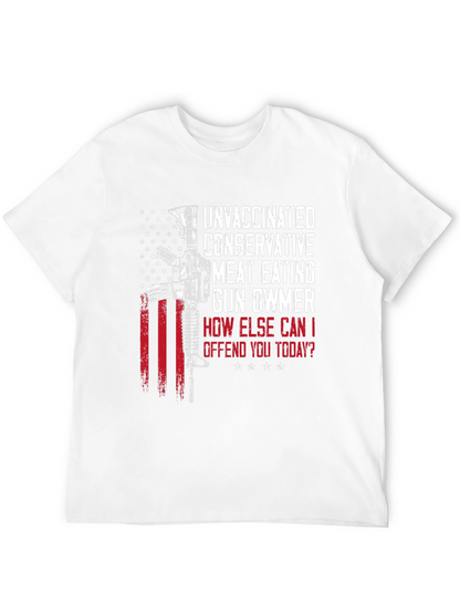 Camiseta provocativa patriótica