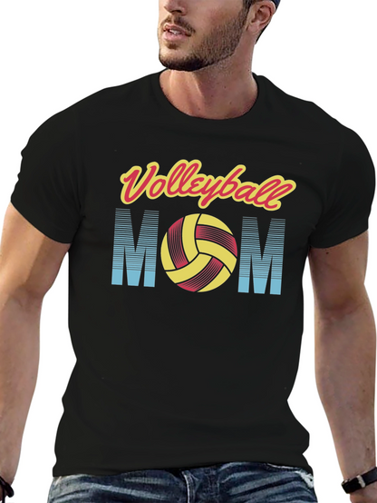 Camiseta Negra Mamá Voleibol