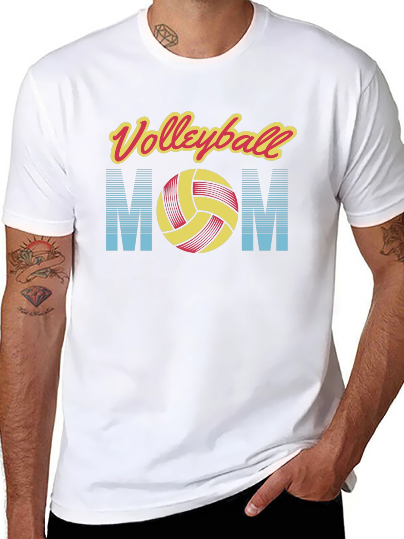 Camiseta Negra Mamá Voleibol