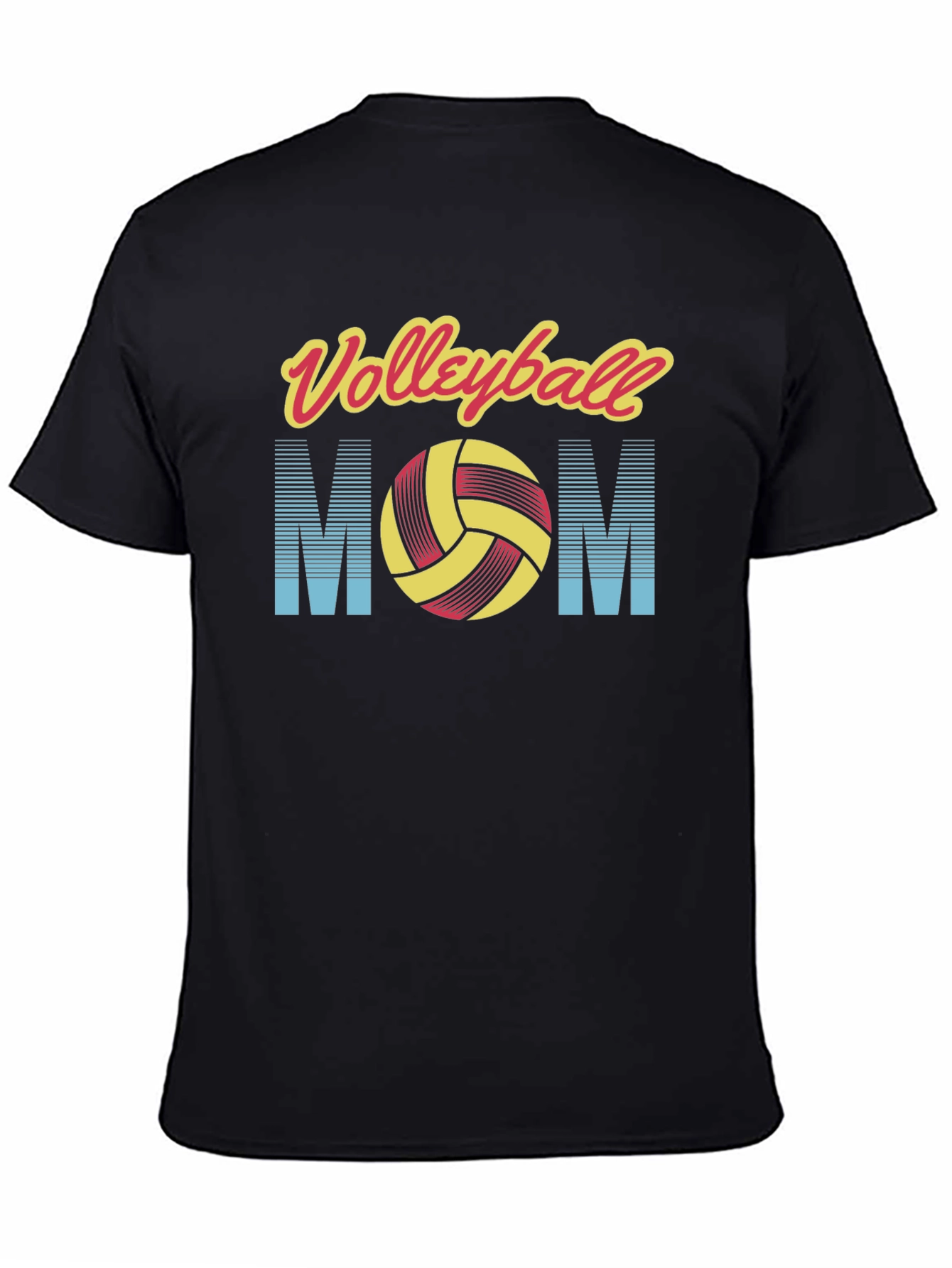 Camiseta Negra Mamá Voleibol