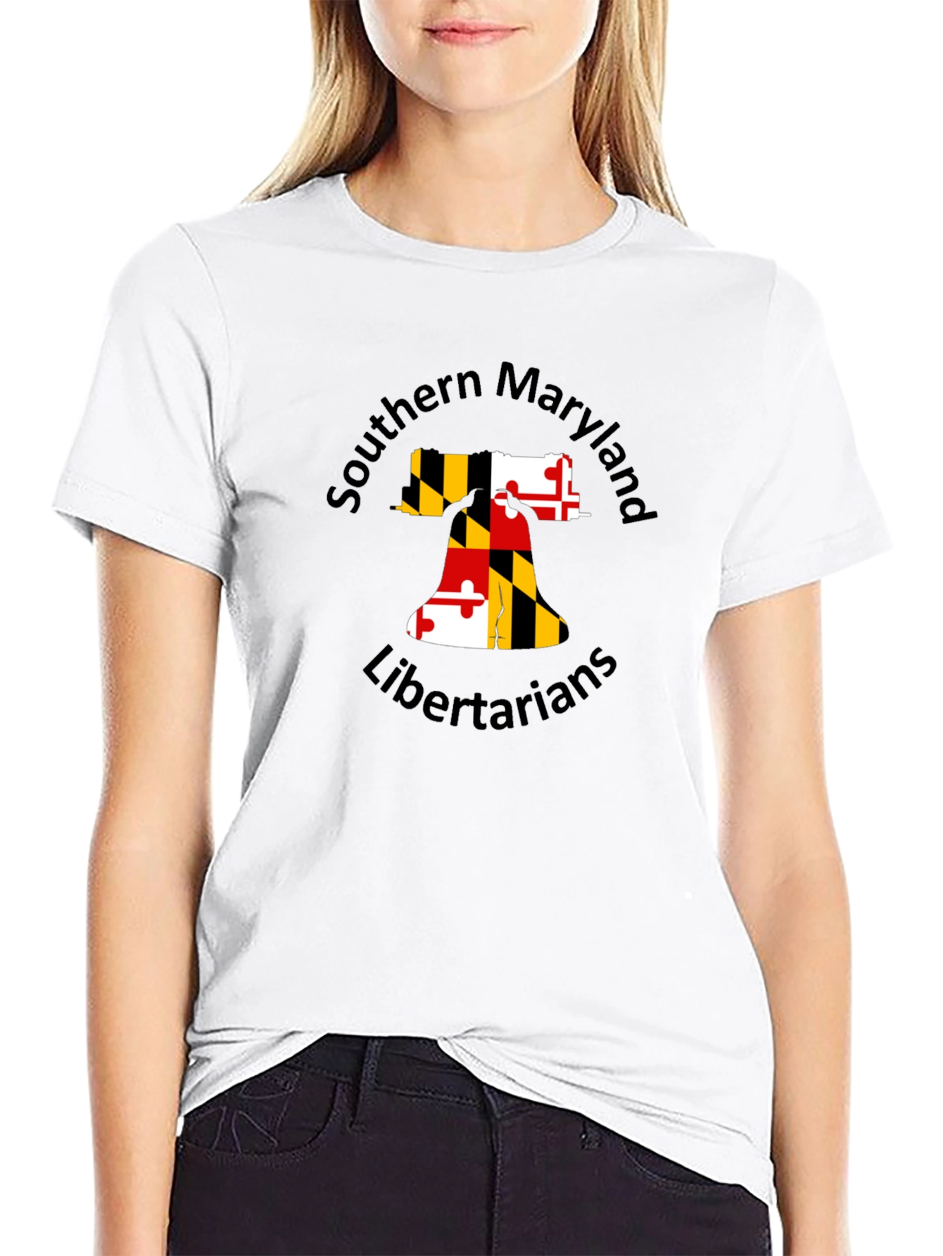 Camiseta Negra Southern Maryland Libertarians