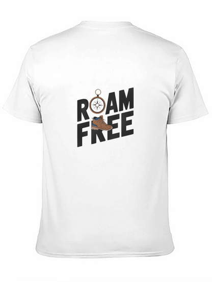 Camiseta Negra Roam Free Aventurera
