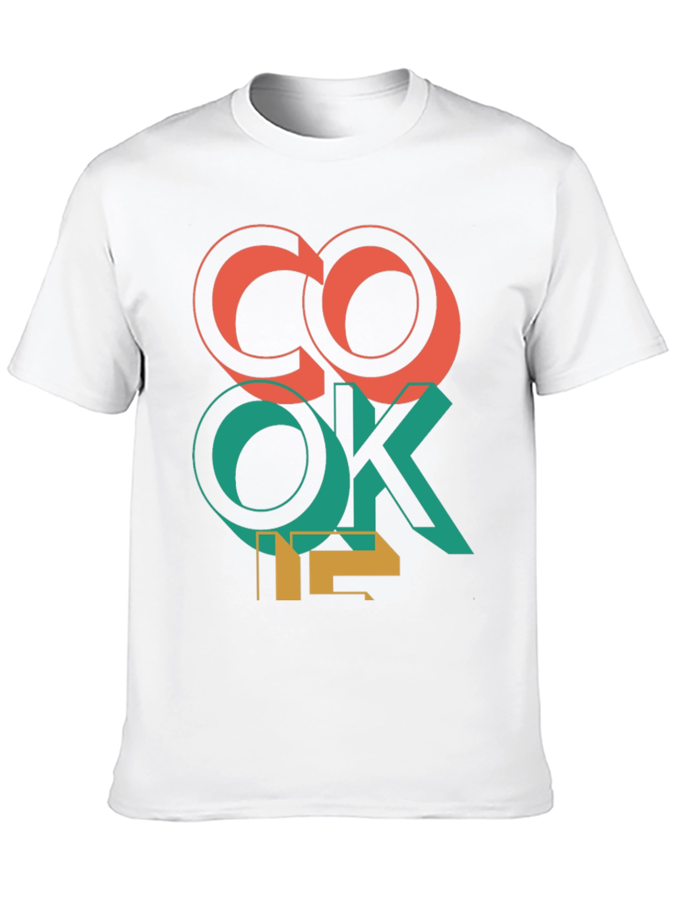 Camiseta Negra con Diseño Gráfico CO OK 12