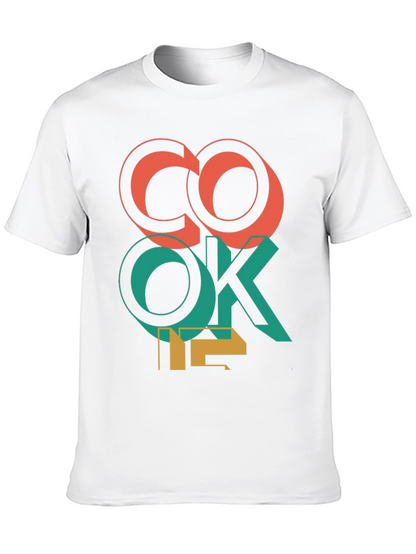 Camiseta Negra con Diseño Gráfico CO OK 12