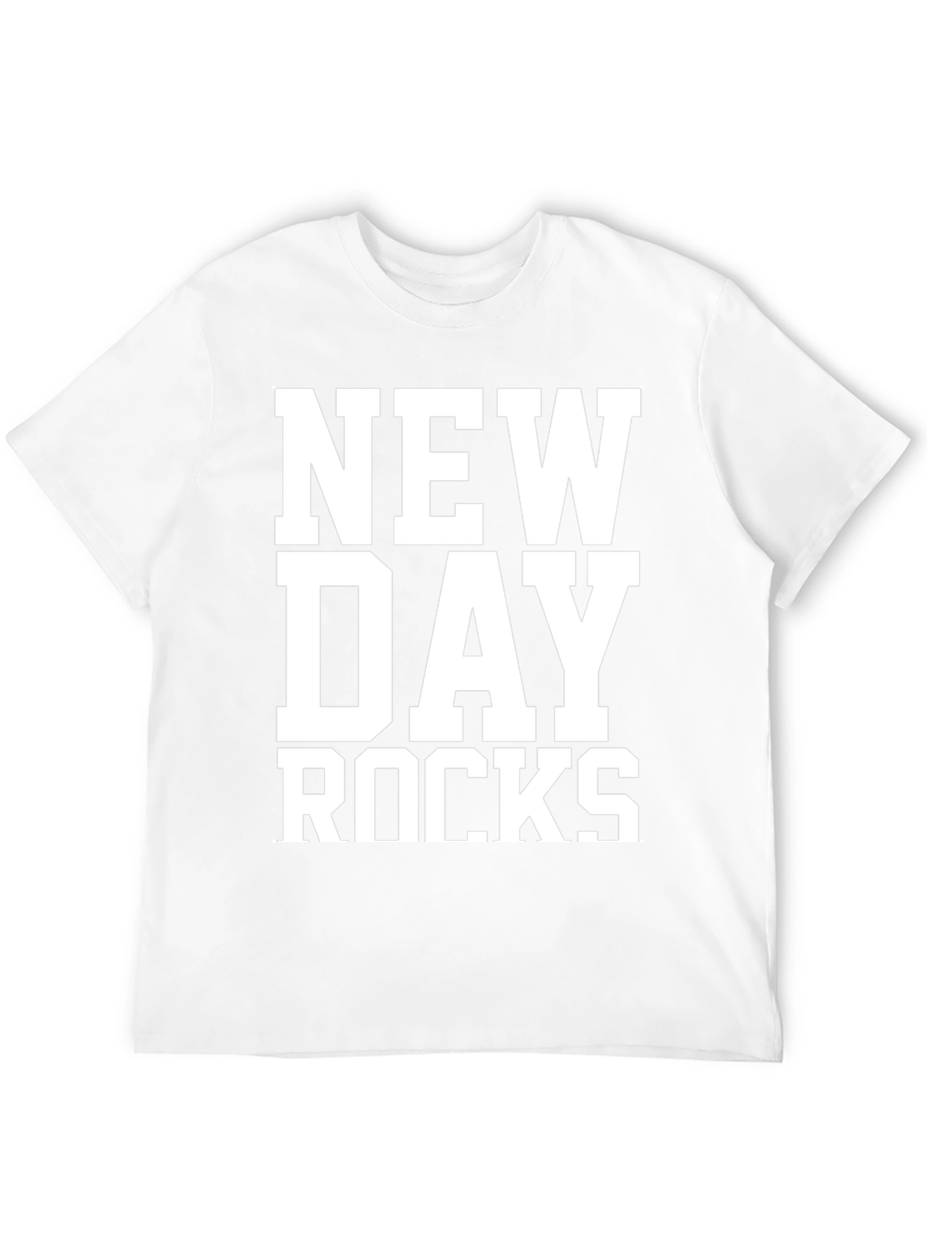 Camiseta Negra New Day Rocks para Hombre