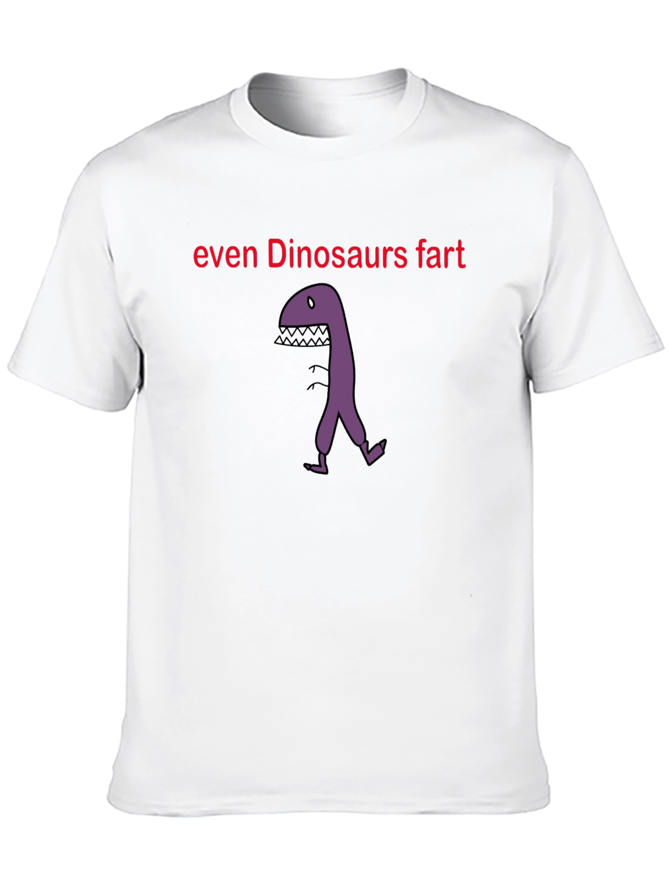 Camiseta Negra Divertida: Dinosaurios También Se Tiran Pedos