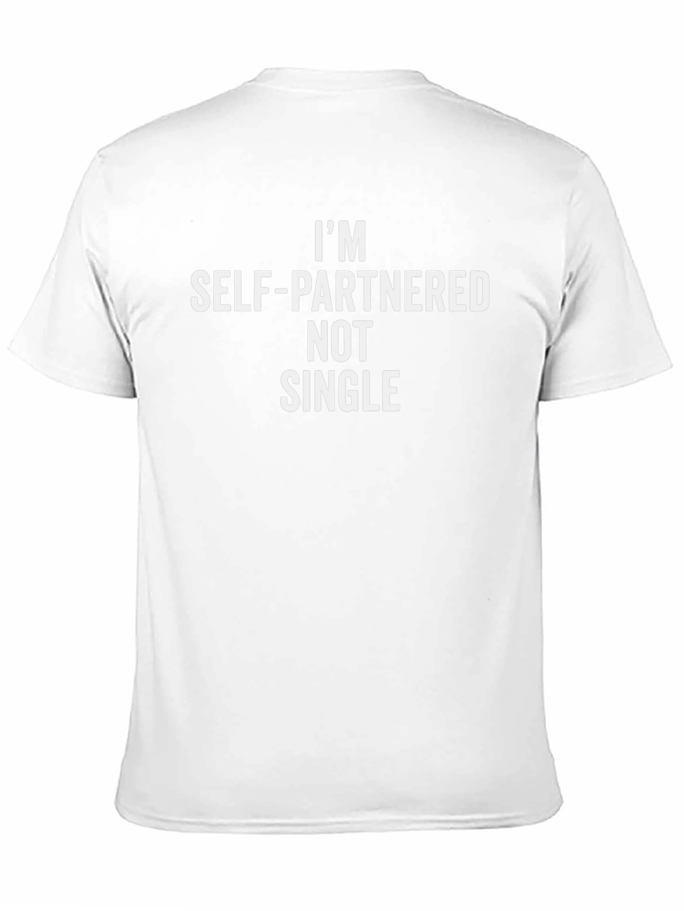 Camiseta Negra: Soy Auto-Pareja No Soltero