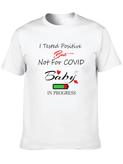 Camiseta Divertida Embarazo: Bebé en Progreso