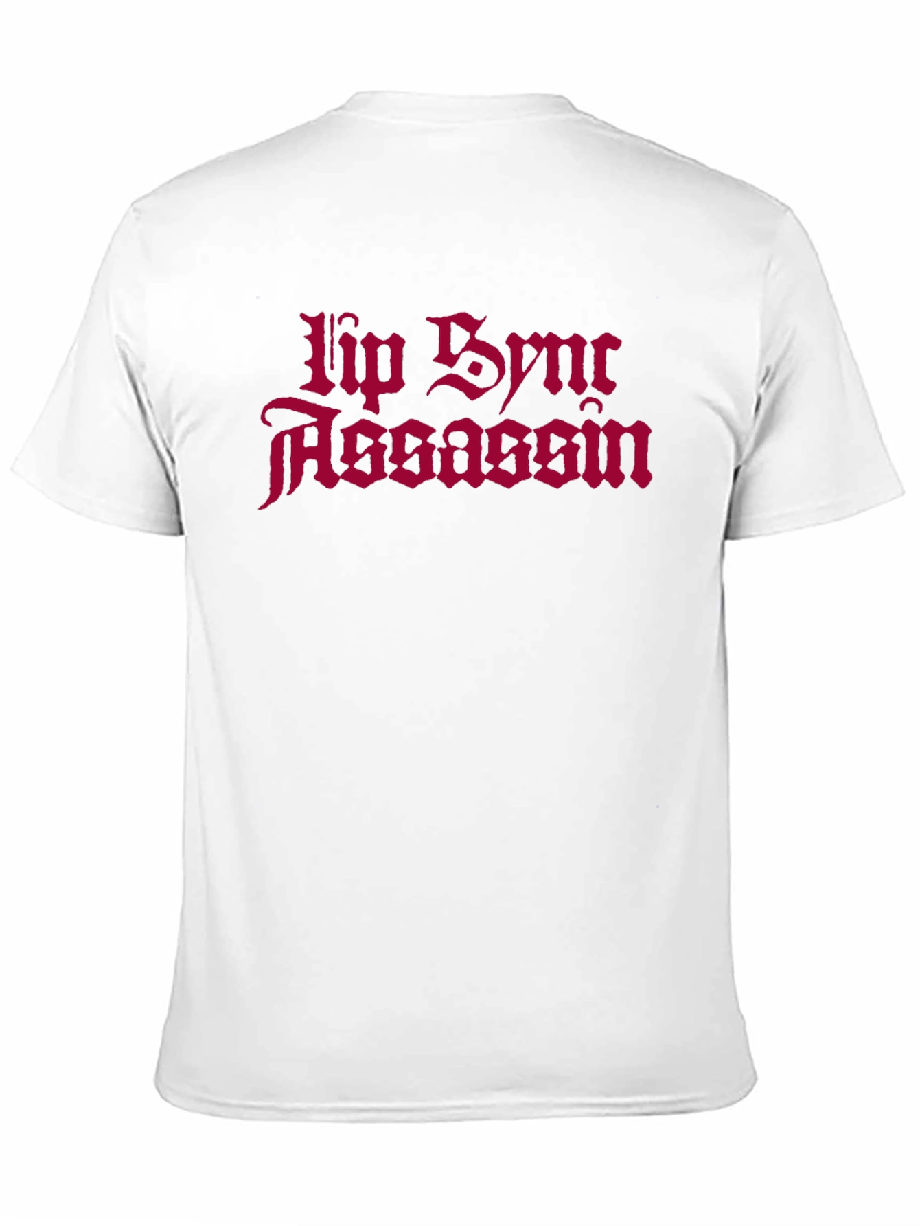 Camiseta Negra Lip Sync Assassin