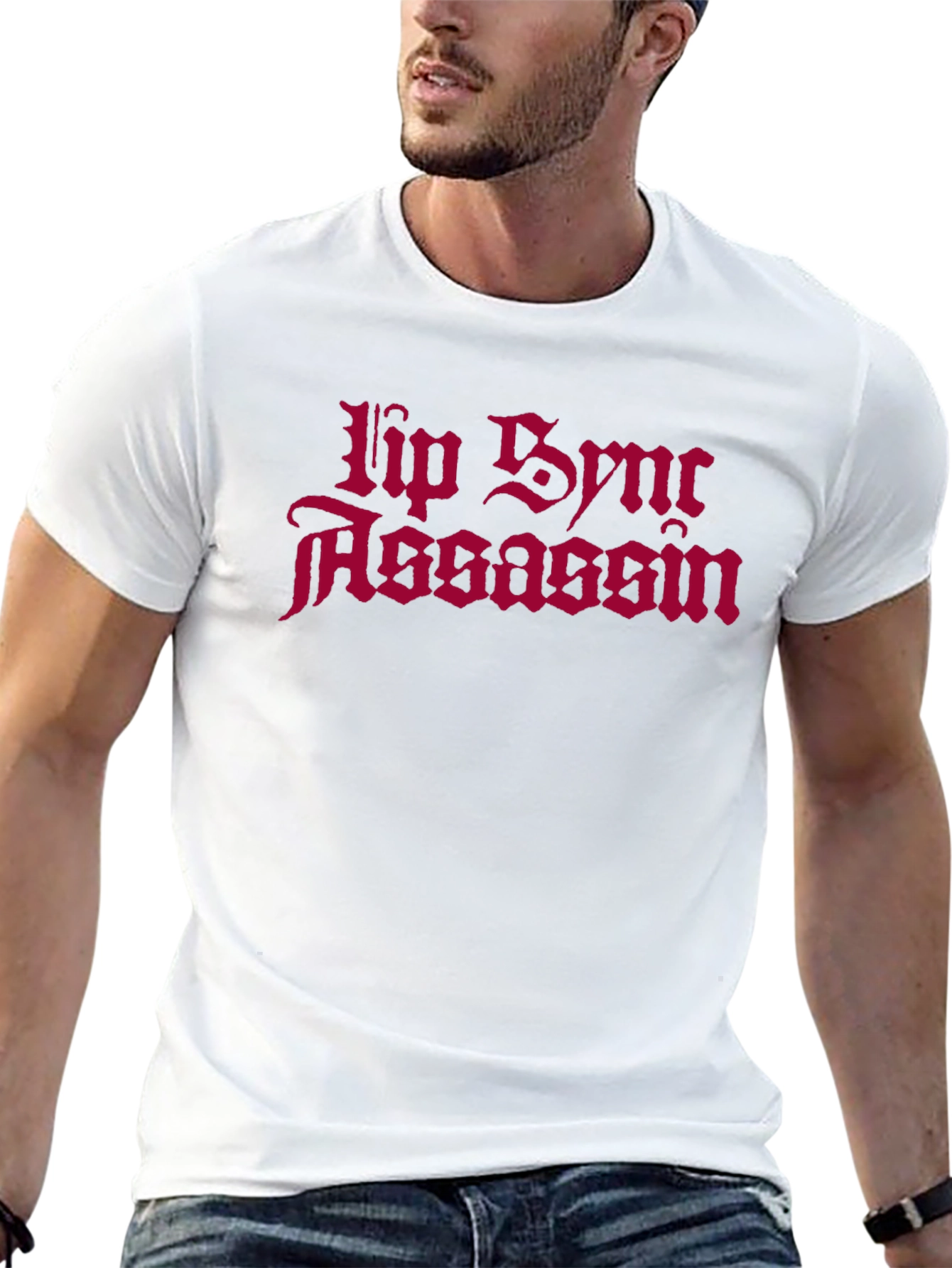 Camiseta Negra Lip Sync Assassin