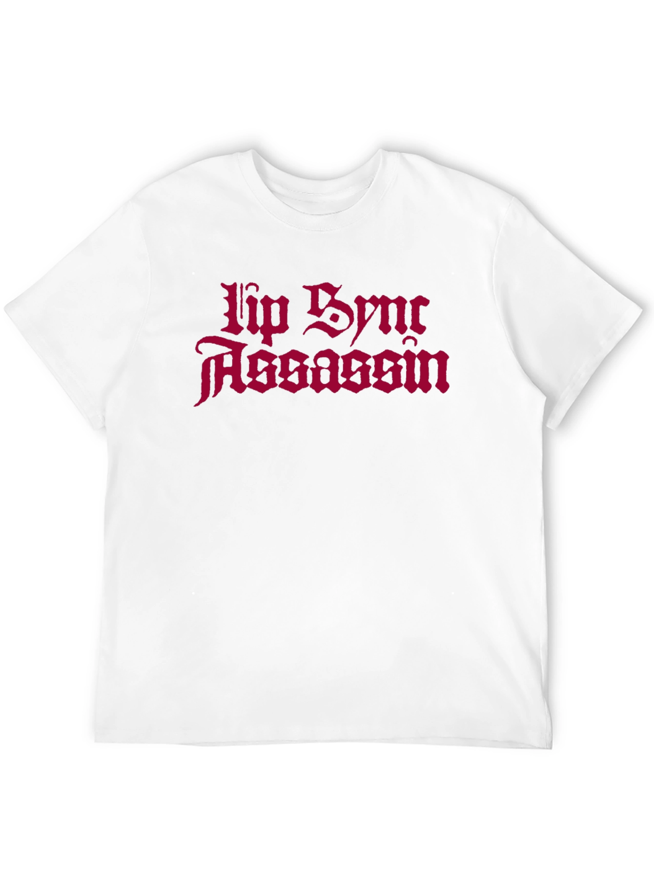 Camiseta Negra Lip Sync Assassin