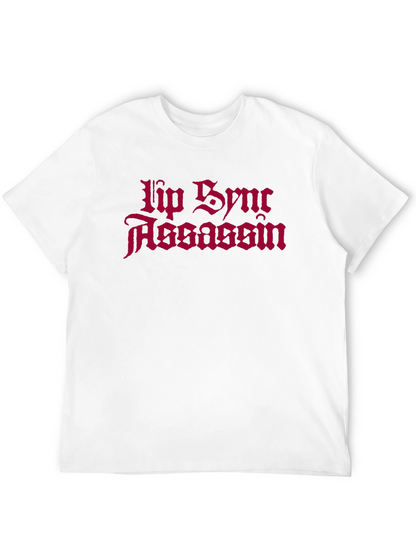 Camiseta Negra Lip Sync Assassin