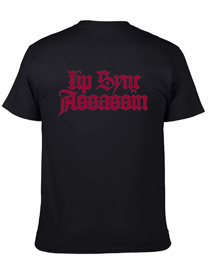 Camiseta Negra Lip Sync Assassin