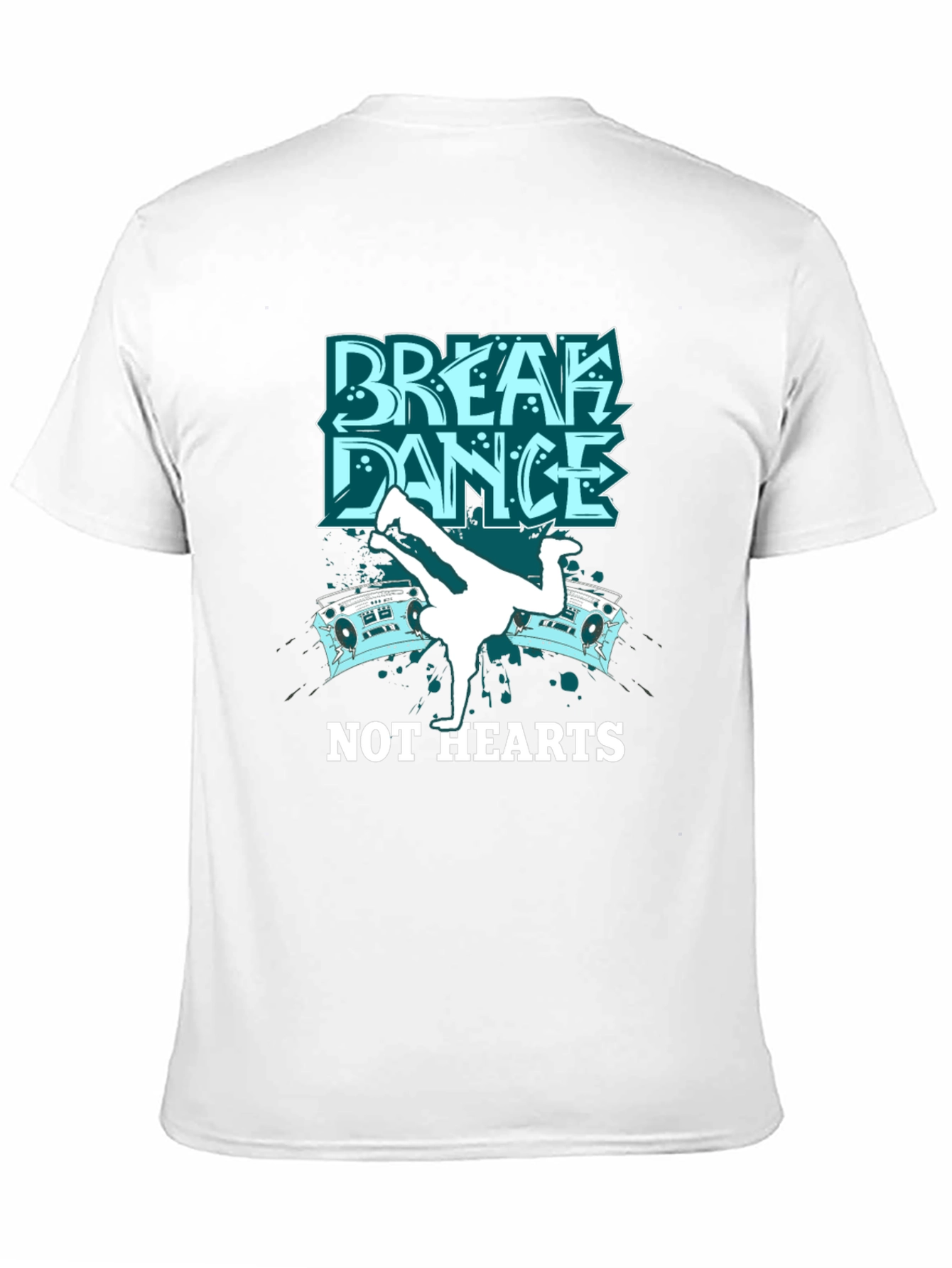Camiseta Negra Break Dance - Estilo Urbano