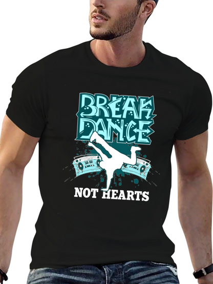 Camiseta Negra Break Dance - Estilo Urbano