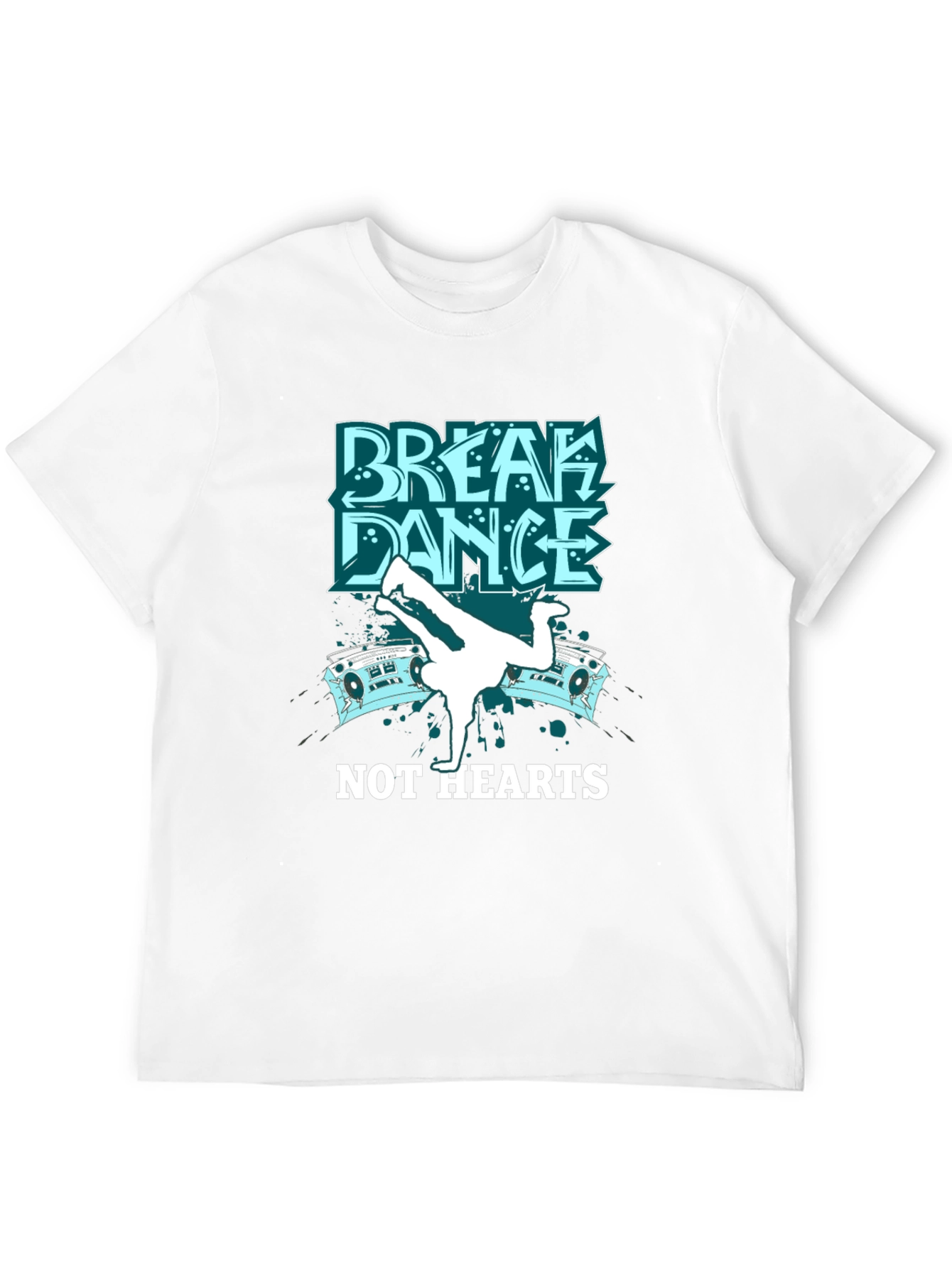 Camiseta Negra Break Dance - Estilo Urbano