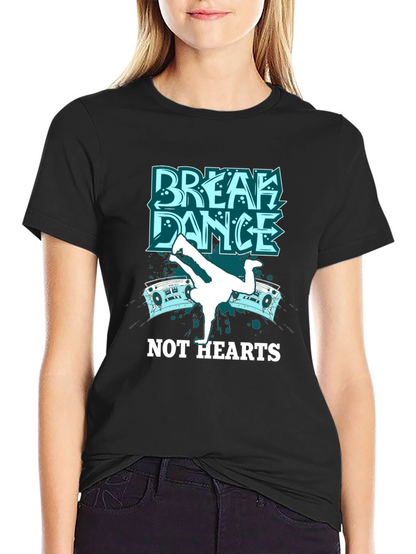 Camiseta Negra Break Dance - Estilo Urbano