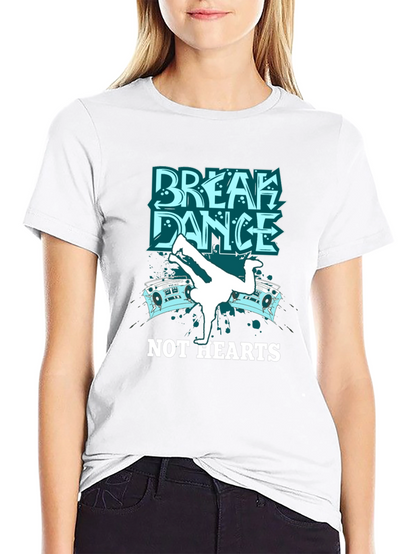 Camiseta Negra Break Dance - Estilo Urbano