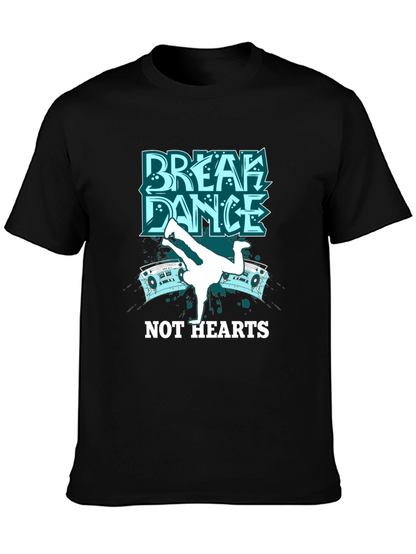 Camiseta Negra Break Dance - Estilo Urbano
