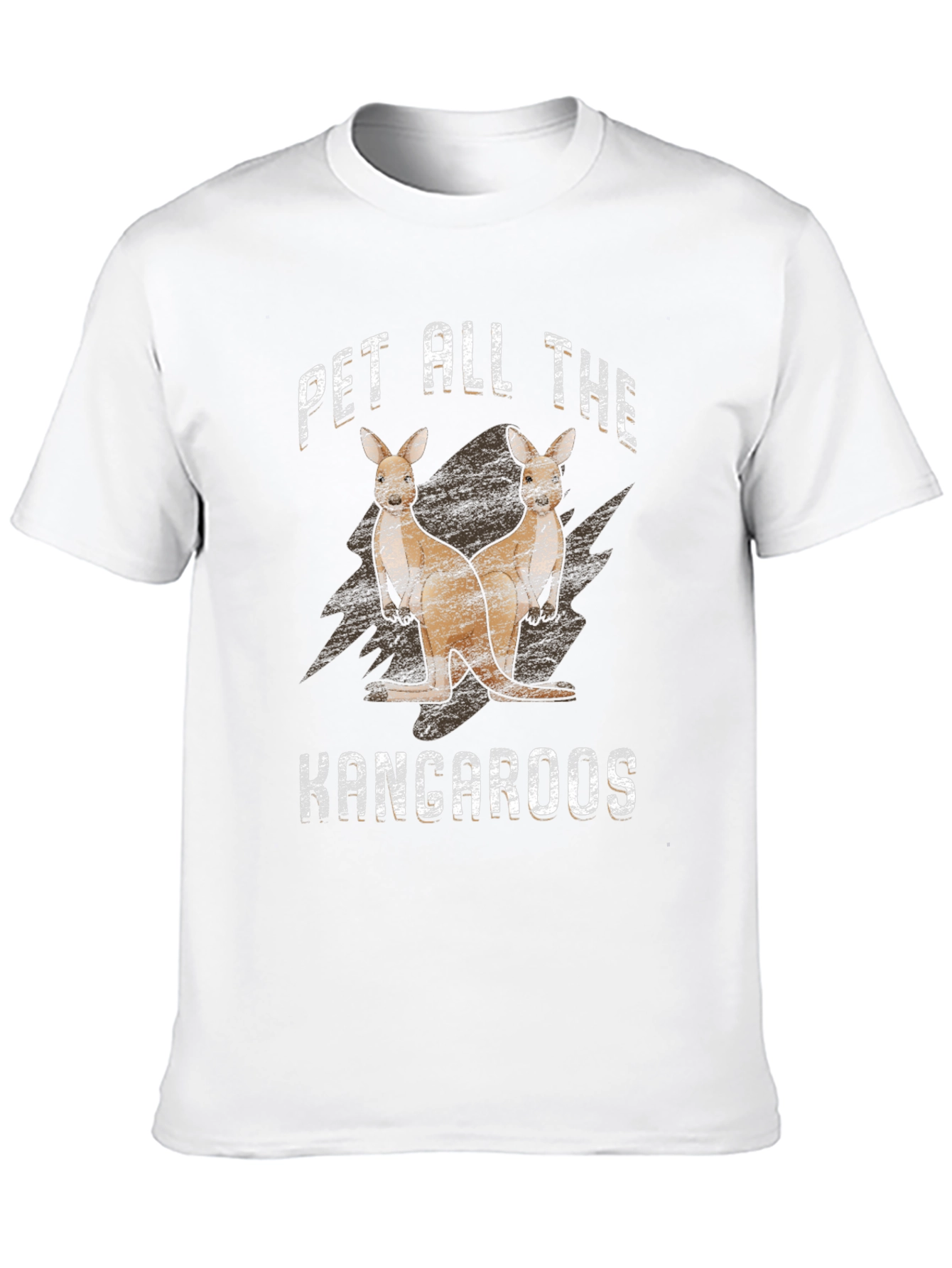 Camiseta Negra Pet All The Kangaroos