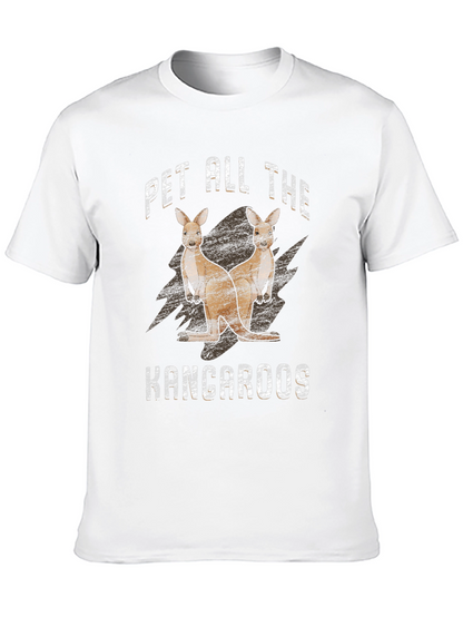 Camiseta Negra Pet All The Kangaroos