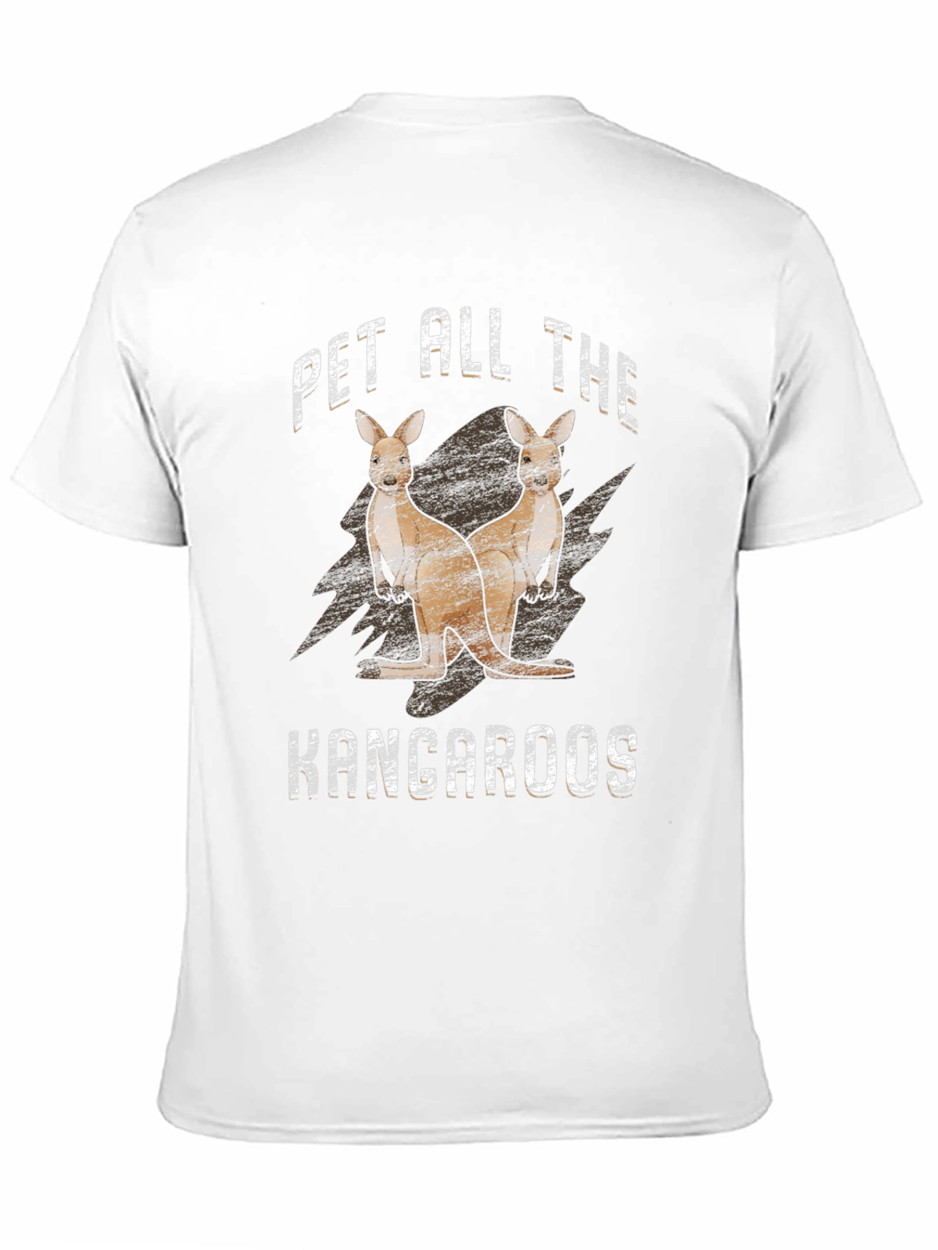 Camiseta Negra Pet All The Kangaroos