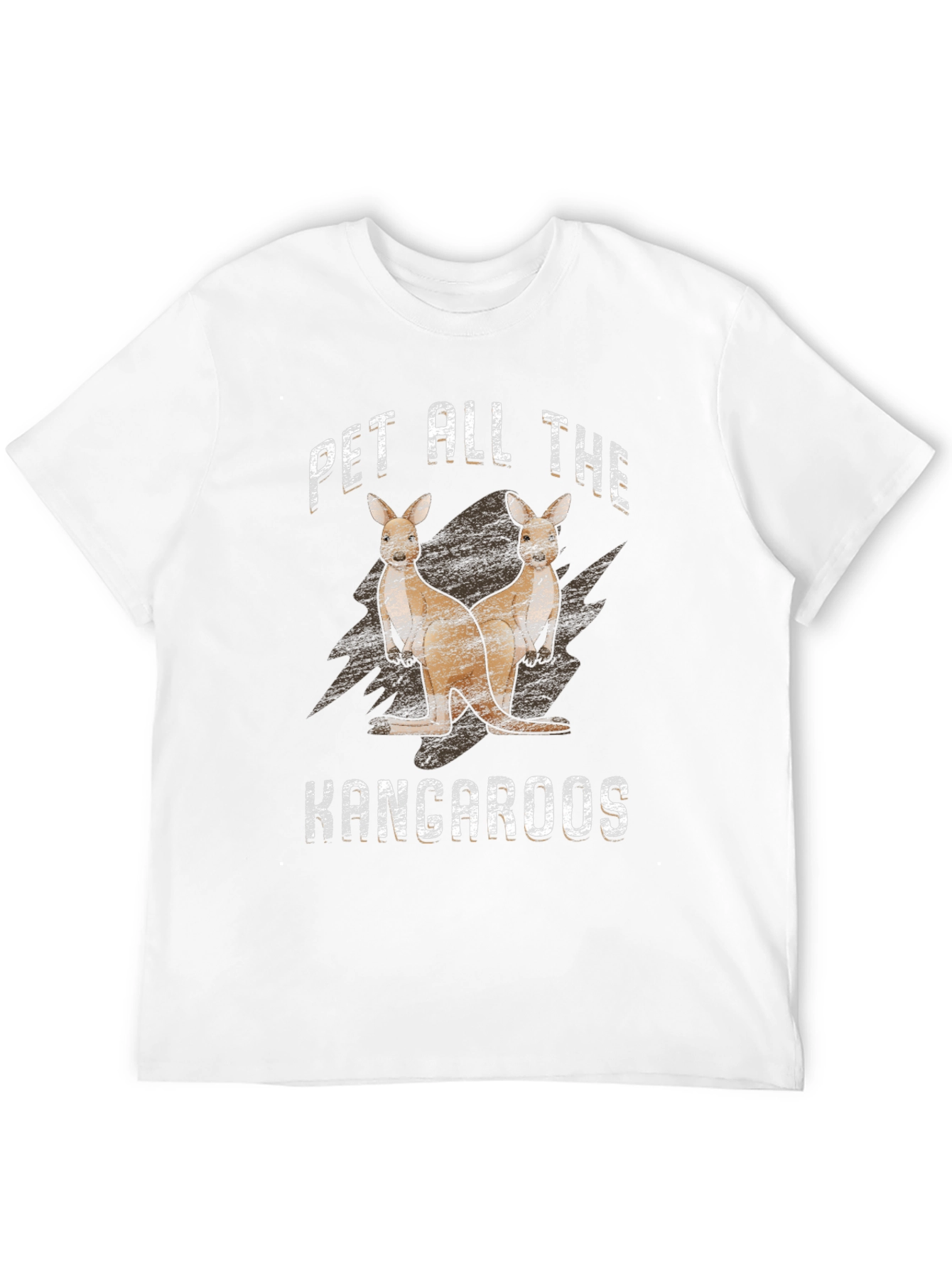 Camiseta Negra Pet All The Kangaroos