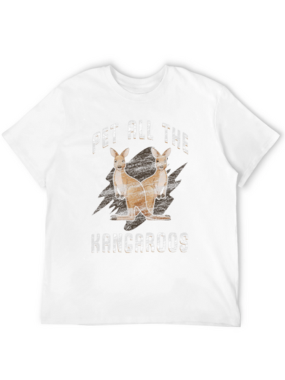 Camiseta Negra Pet All The Kangaroos