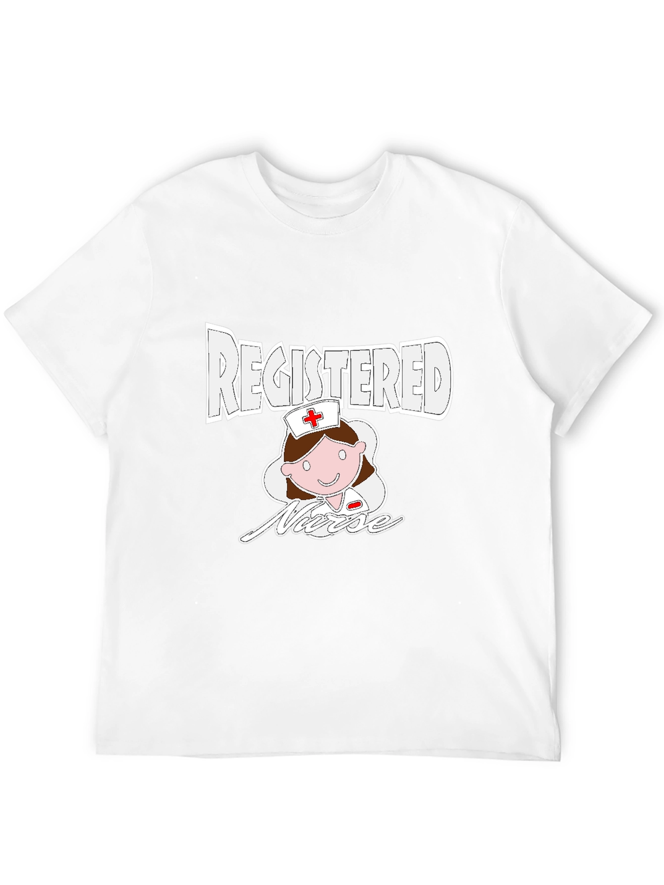 Camiseta Negra Enfermera Registrada