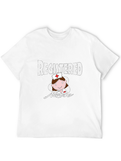 Camiseta Negra Enfermera Registrada