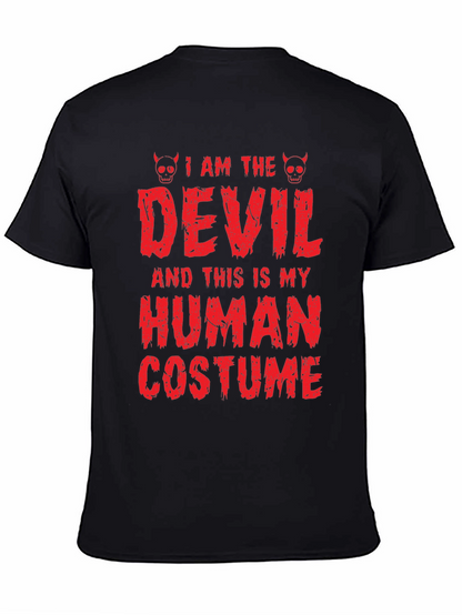 Camiseta de Halloween: Disfraz de Diablo Humano