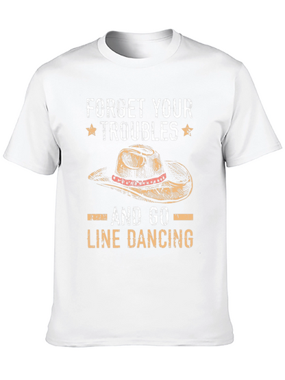 Camiseta Negra: Olvida tus Problemas y Baila