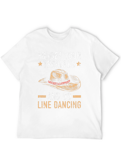 Camiseta Negra: Olvida tus Problemas y Baila