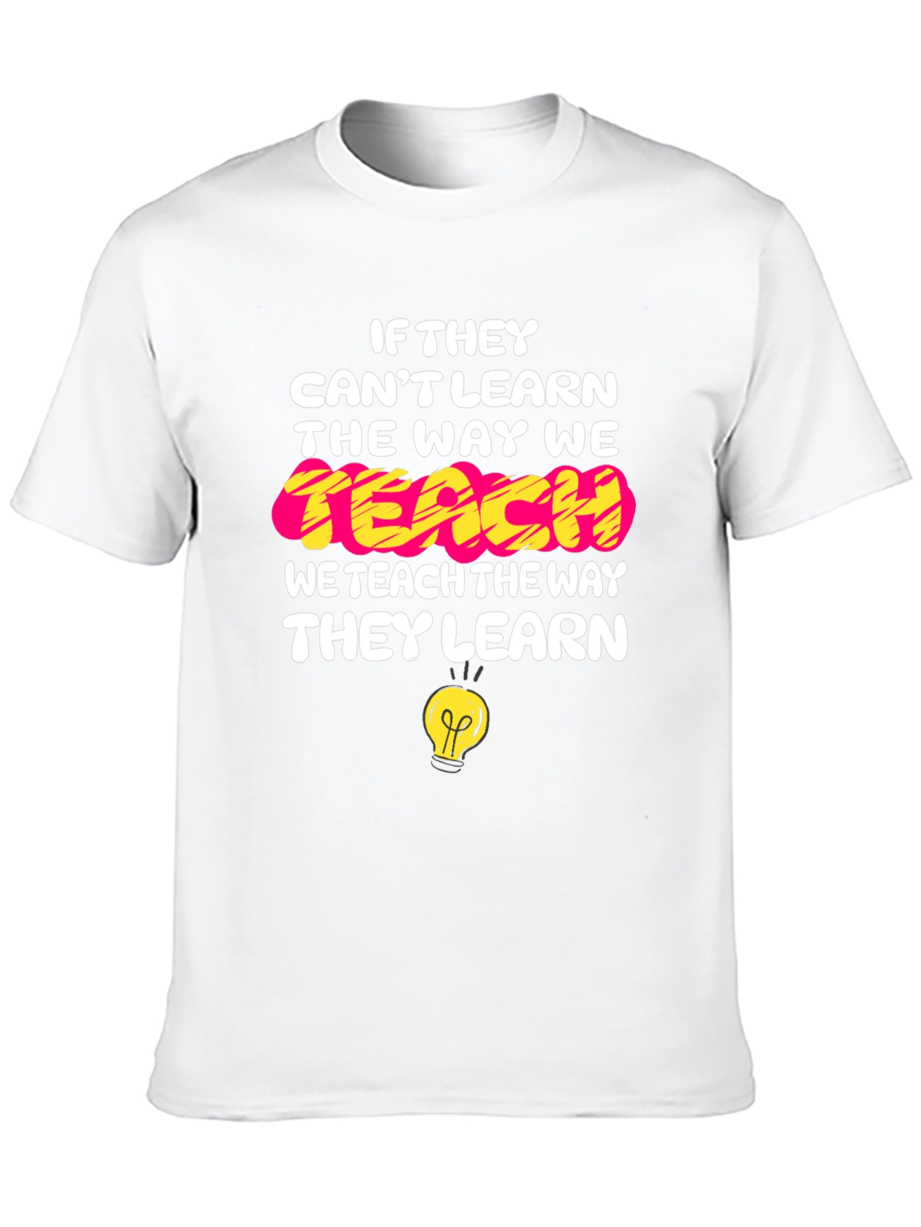 Camiseta Negra con Mensaje Educativo Inspirador