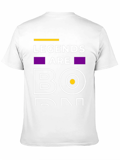 Camiseta Negra Legends Are Born