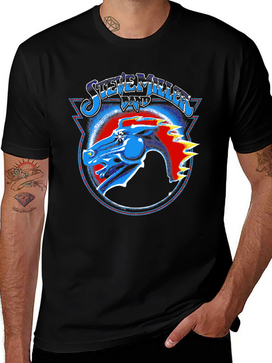 Camiseta Negra Steve Miller Band Vintage