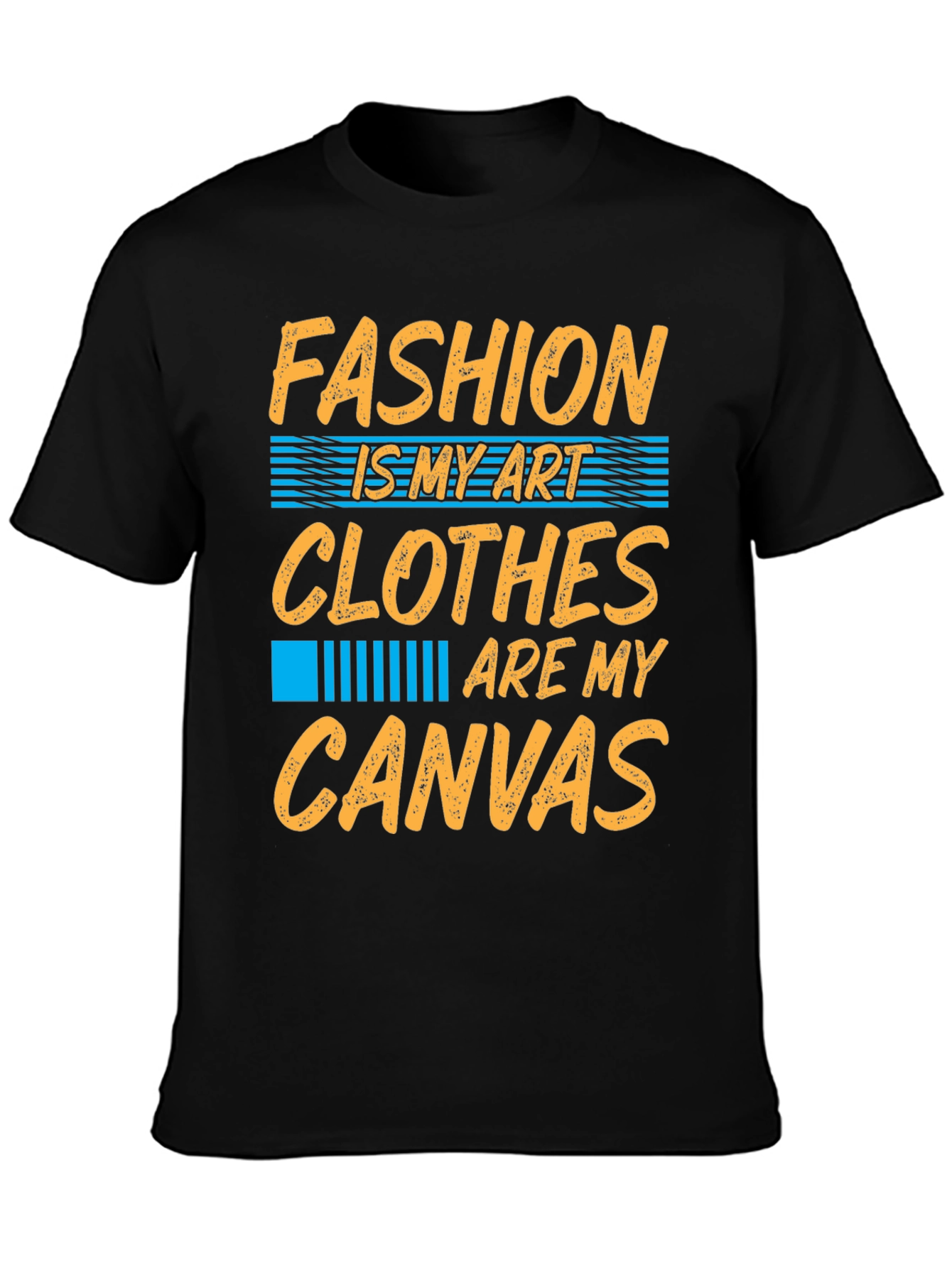 Camiseta Negra Estampada Moda Arte
