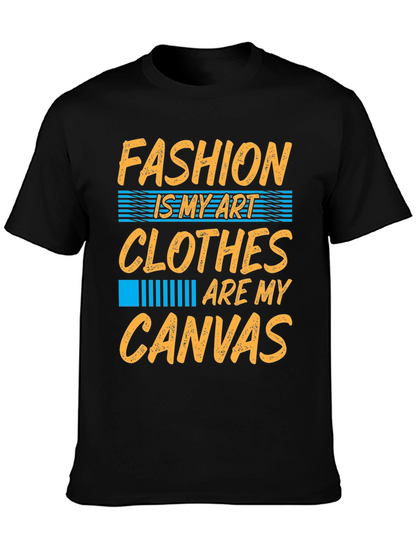 Camiseta Negra Estampada Moda Arte
