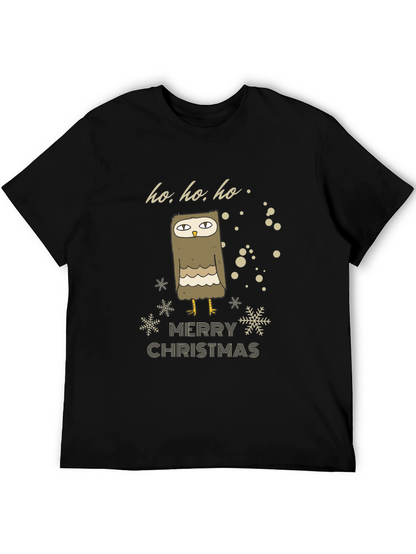 Camiseta Navideña con Búho