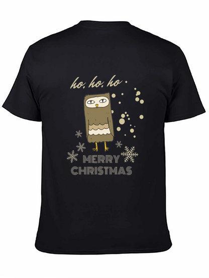 Camiseta Navideña con Búho