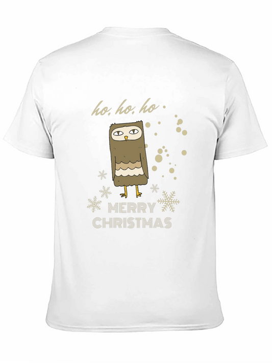 Camiseta Navideña con Búho