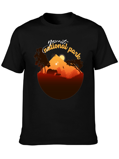 Camiseta Negra Yosemite National Park